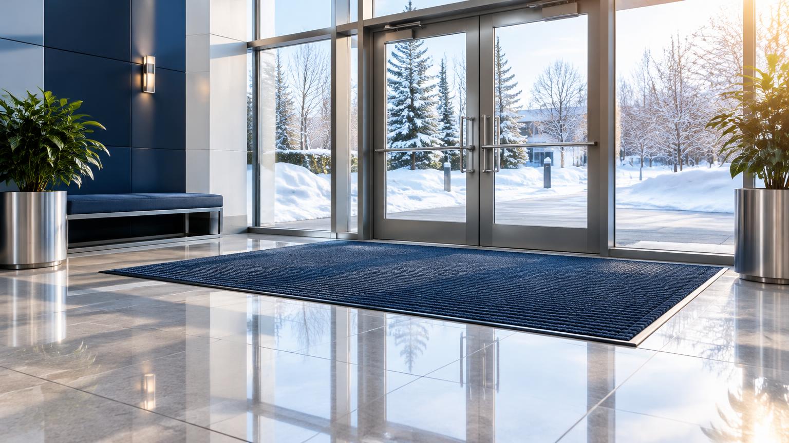 Keeping Floors Salt & Stain Free in Offices & Commercial Buildings During Winter